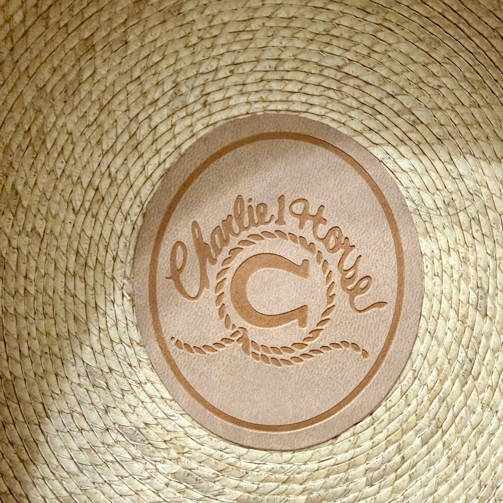 Charlie 1 Horse Straw Hat VAQUERA FASHION
HAT XL 7 1/2 - 7 5/8 - Picture 5 of 9